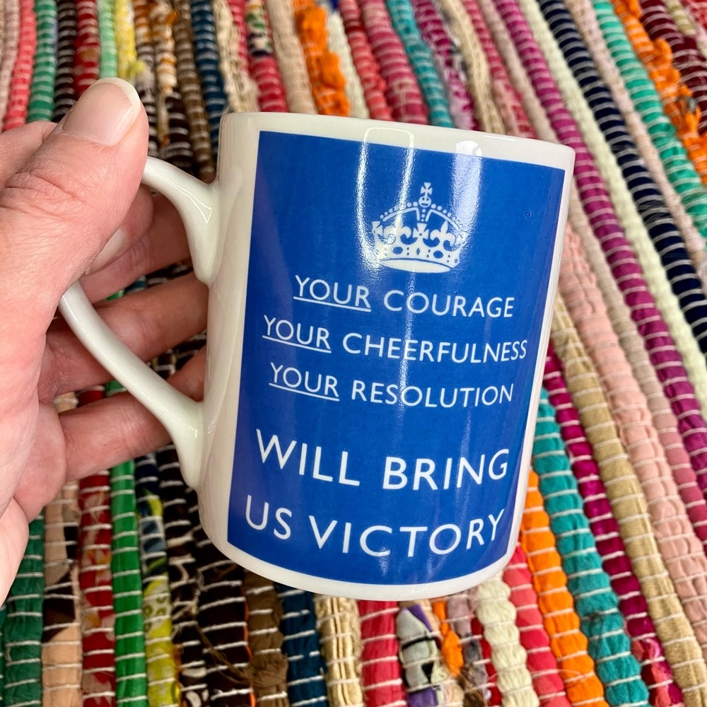 WW2 British Propaganda poster mug